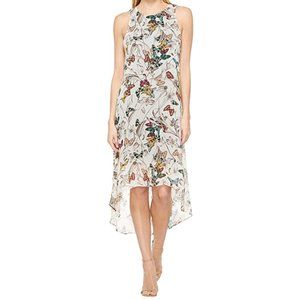 Karen Kane Butterfly Hi Lo Hem Dress